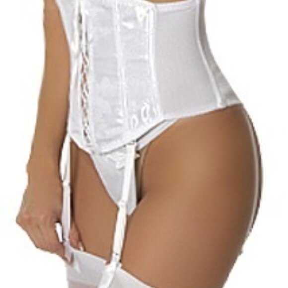 NWT MED SUPER GIRL WOMAN TIGHT LACING CORSET 26" - Picture 9 of 15